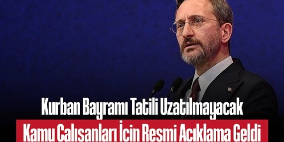 Kurban Bayramı Tatili Uzatılmayacak: Kamu Çalışanları İçin Resmi Açıklama Geldi